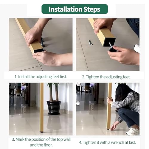 Amazon｜ルームスクリーン パーティション柱 - 高さ185 195 205 215